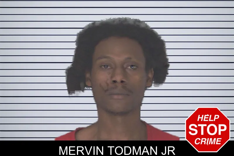 Mervin Todman Jr mugshot