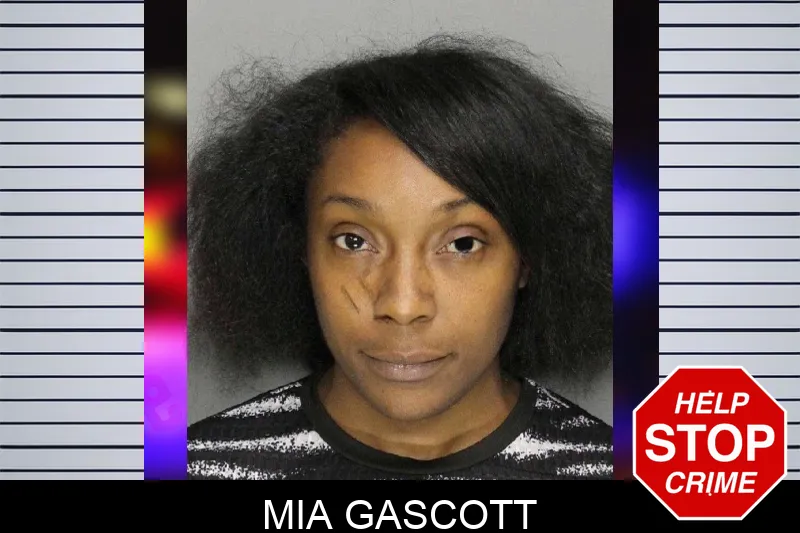 Mia Gascott mugshot