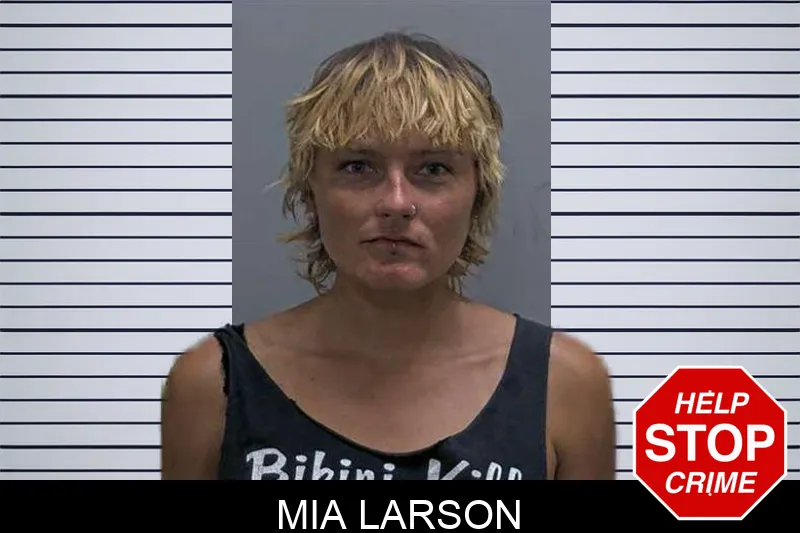 Mia Larson mugshot