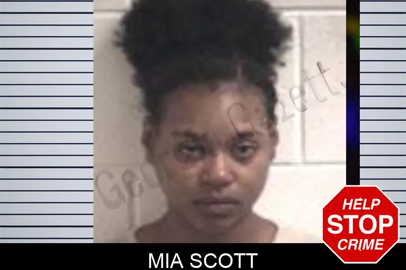 Mia Scott mugshot