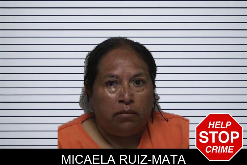 Micaela Ruiz-Mata mugshot
