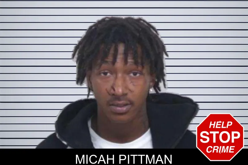 Micah Pittman mugshot