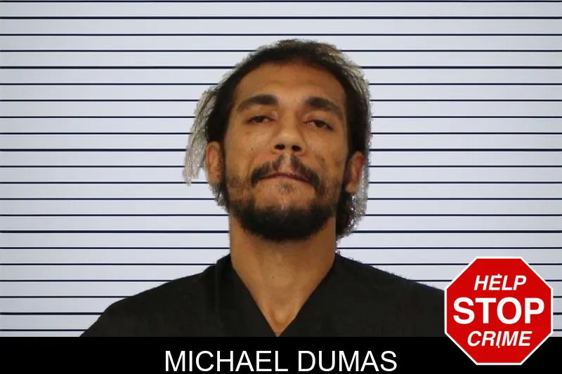 Michael Dumas mugshot
