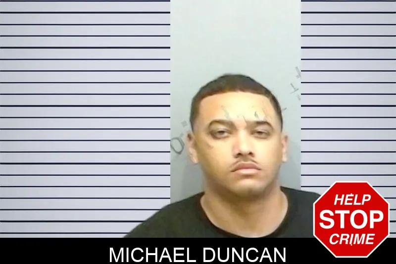 Michael Duncan mugshot