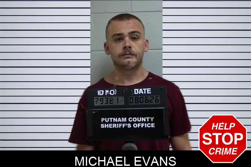 Michael Evans mugshot