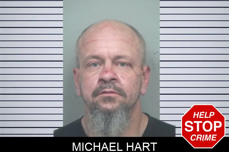 Michael Hart mugshot