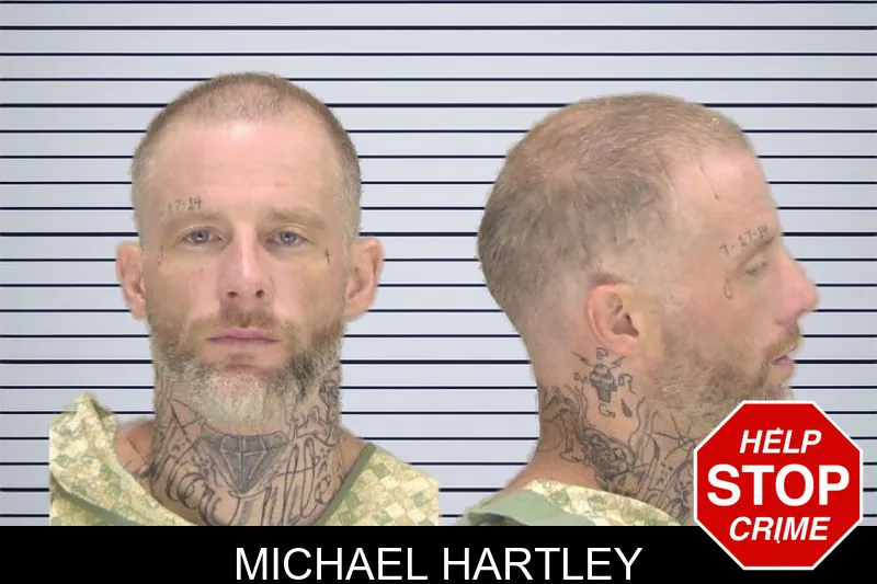 Michael Hartley mugshot