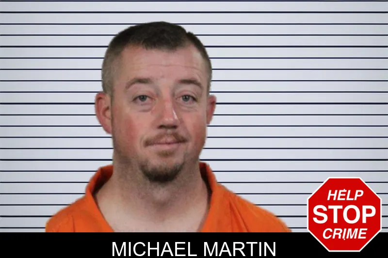 Michael Martin mugshot