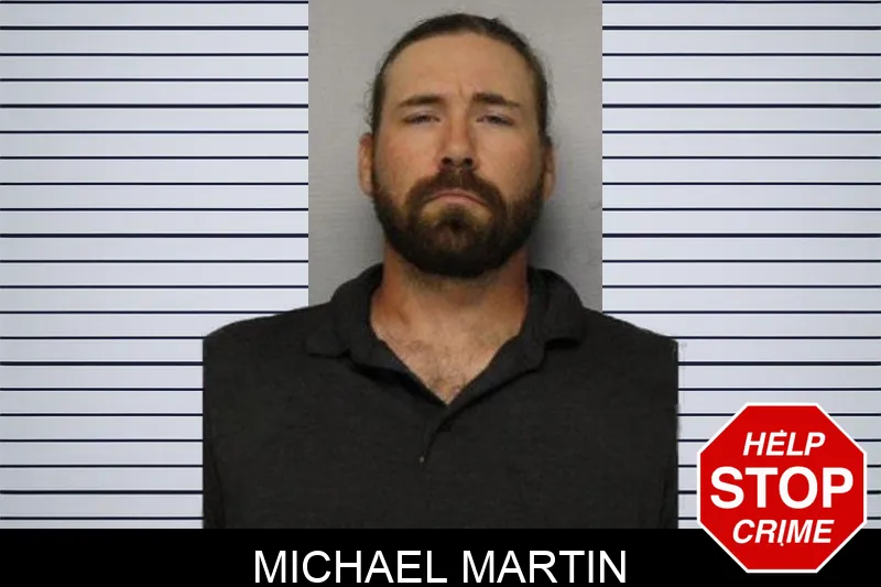 Michael Martin mugshot