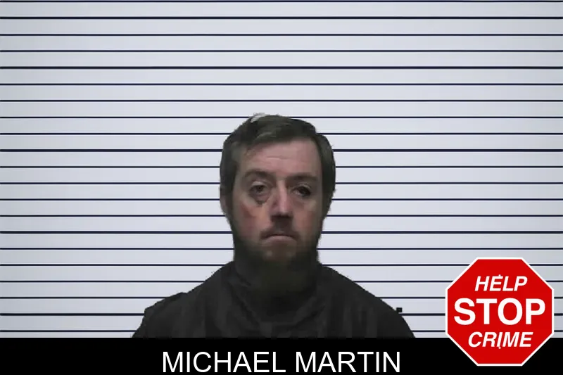 Michael Martin mugshot