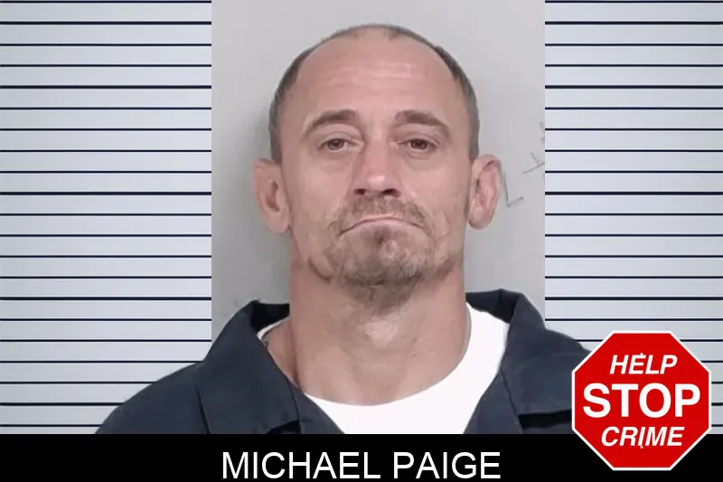 Michael Paige mugshot