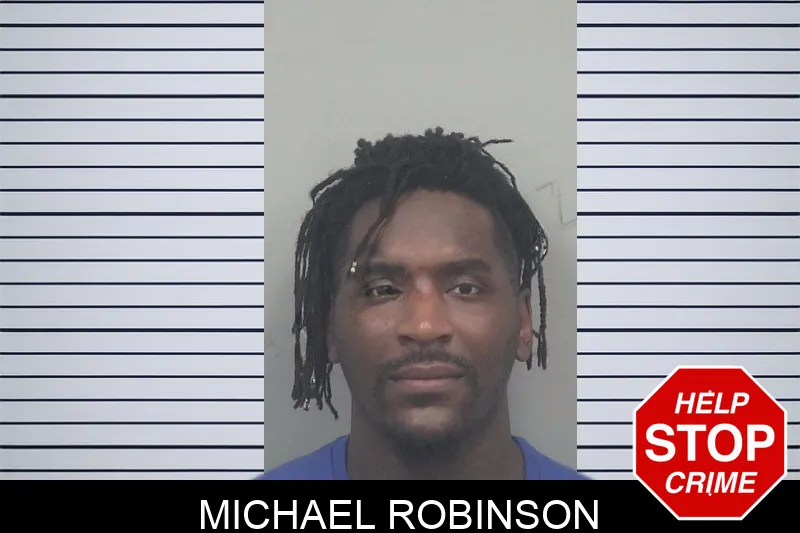 Michael Robinson mugshot