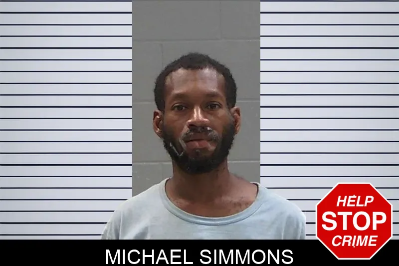 Michael Simmons mugshot