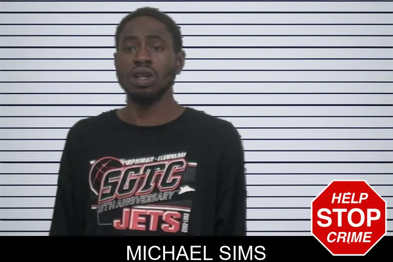 Michael Sims mugshot