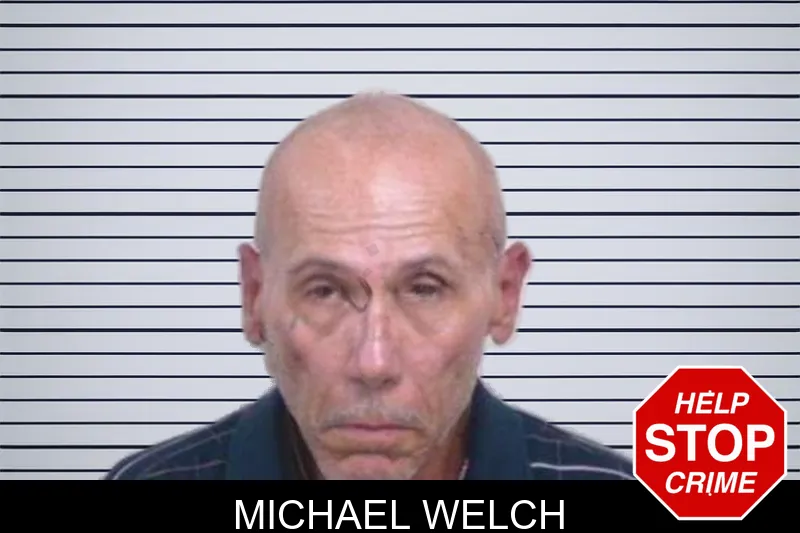 Michael Welch mugshot
