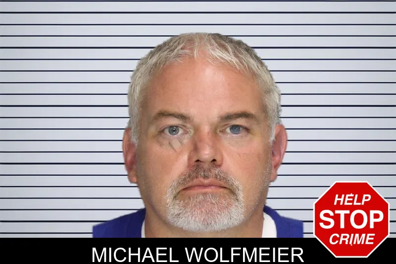 Michael Wolfmeier mugshot