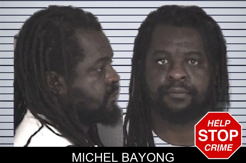 Michel Bayong mugshot