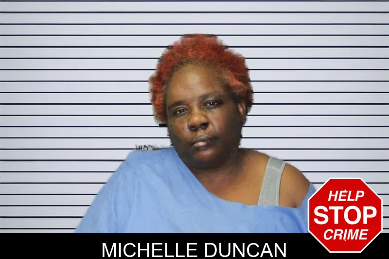 Michelle Duncan mugshot