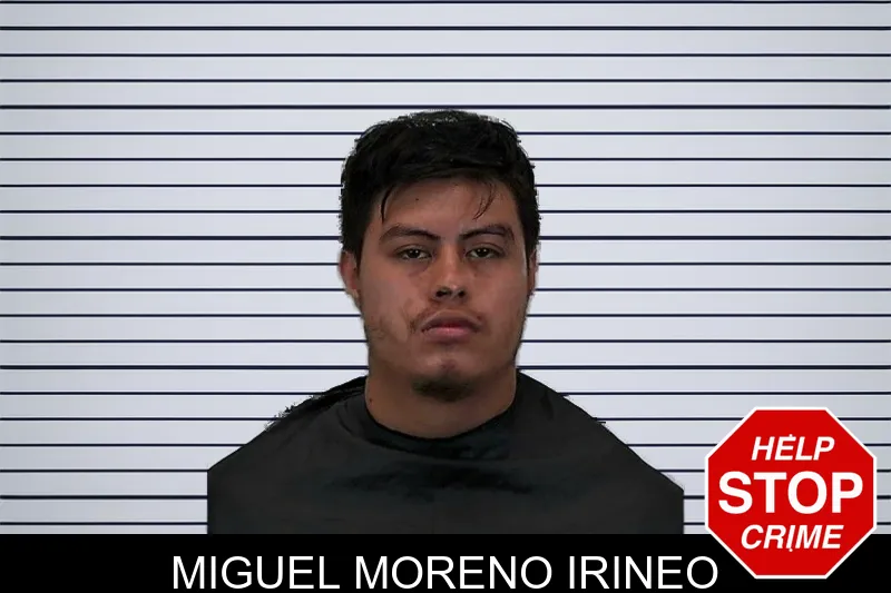 Miguel Moreno Irineo mugshot
