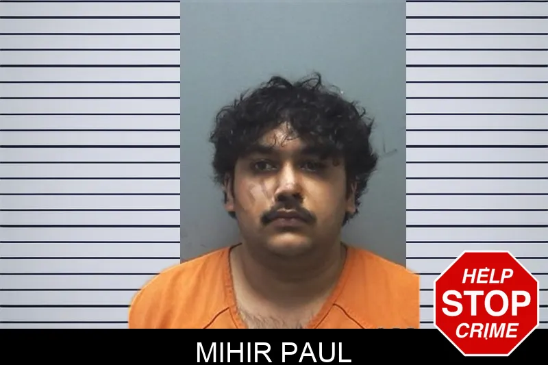 Mihir Paul mugshot