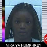 Mikaiya Humphrey mugshot