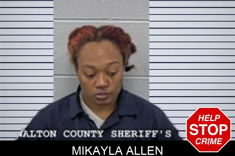 Mikayla Allen mugshot – Walton County , Georgia Mikayla Allen mugshot