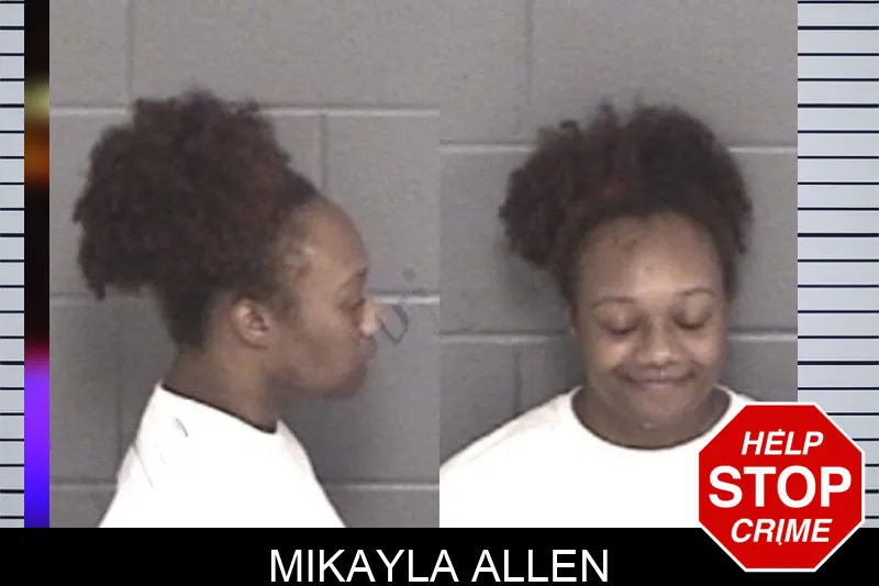 Mikayla Allen mugshot
