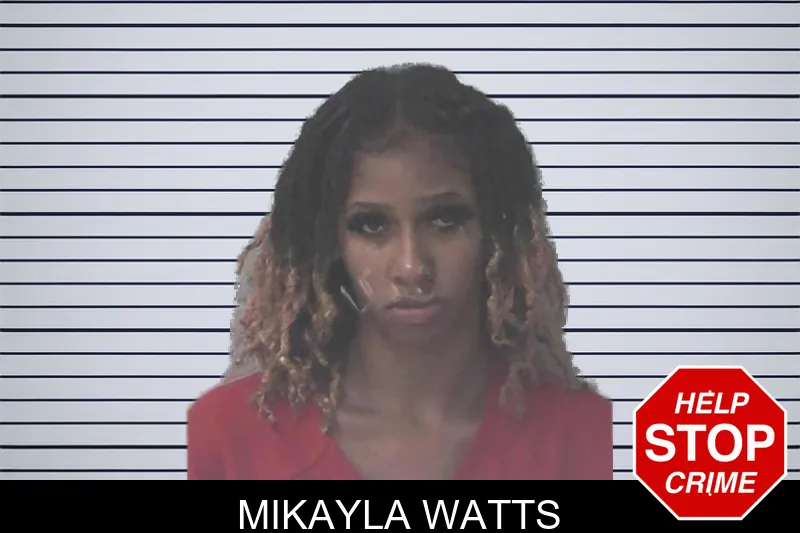 Mikayla Watts mugshot