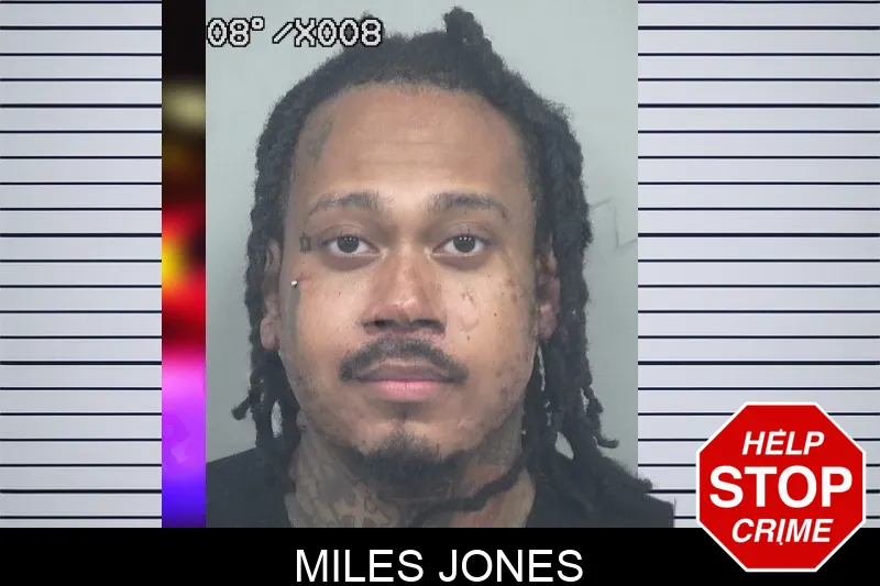 Miles Jones mugshot