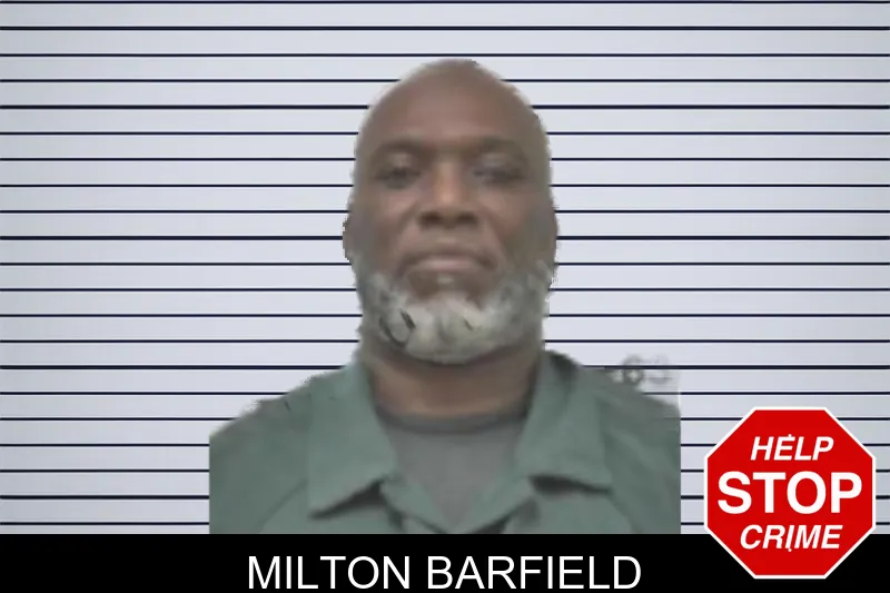 Milton Barfield mugshot