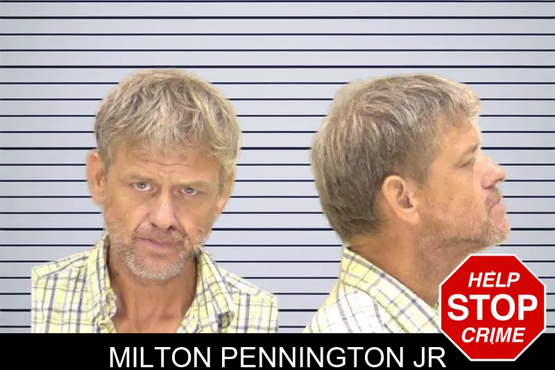 Milton Pennington Jr mugshot