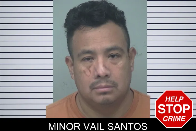 Minor Vail Santos mugshot