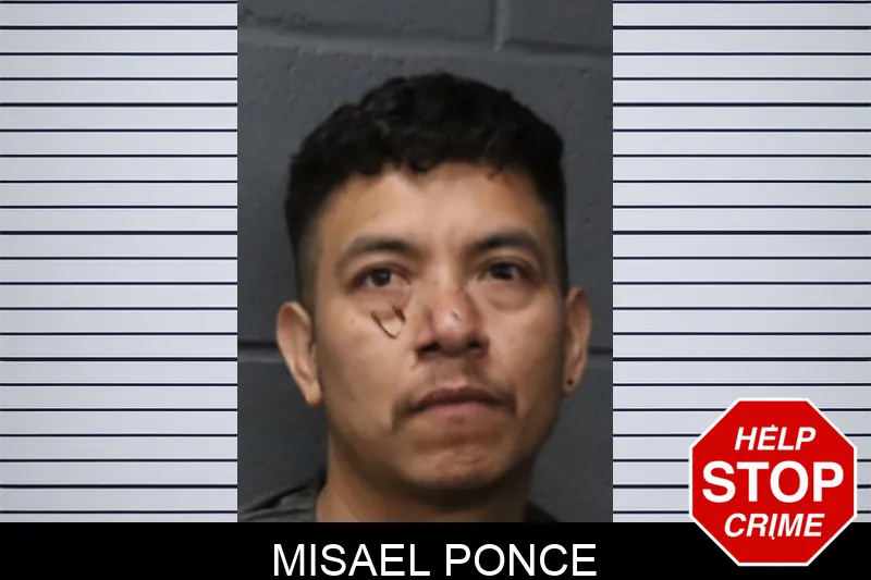 Misael Ponce mugshot