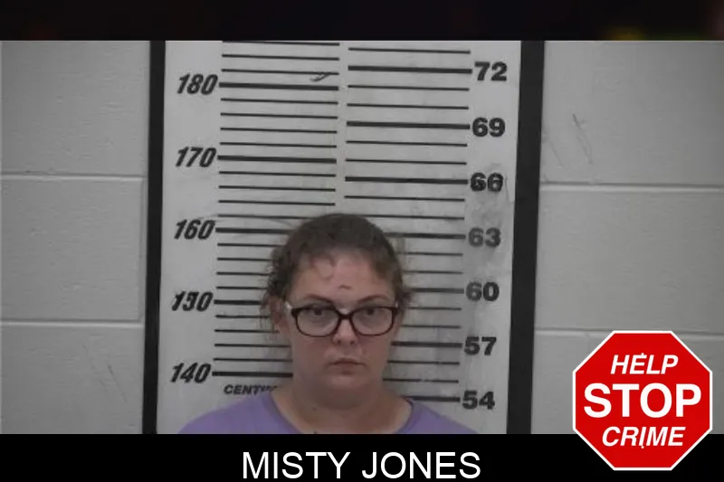 Misty Jones mugshot