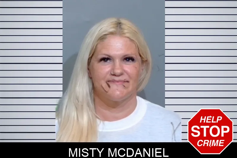 Misty McDaniel mugshot