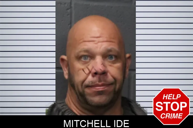 Mitchell Ide mugshot