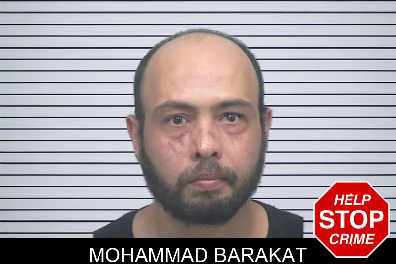 Mohammad Barakat mugshot