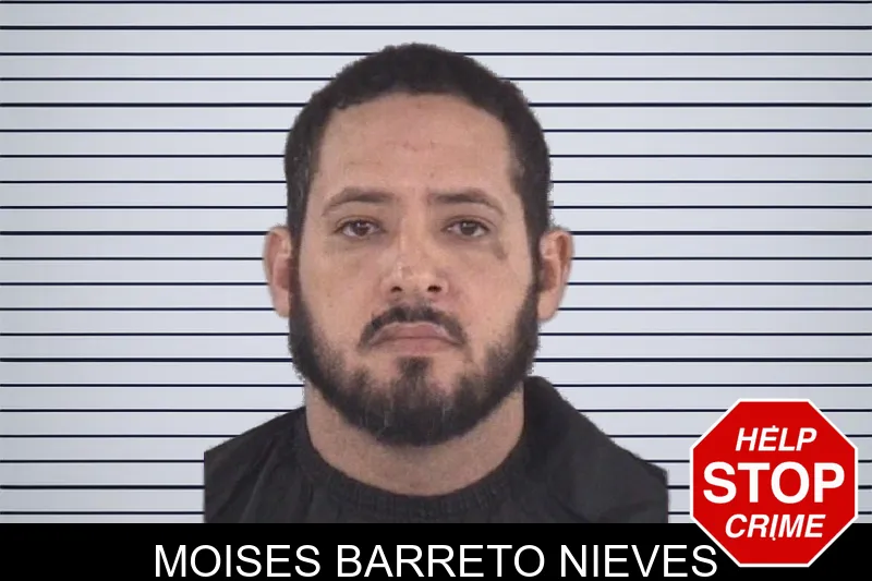 Moises Barreto Nieves mugshot