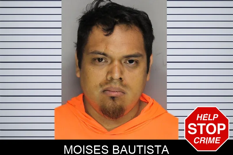 Moises Bautista mugshot