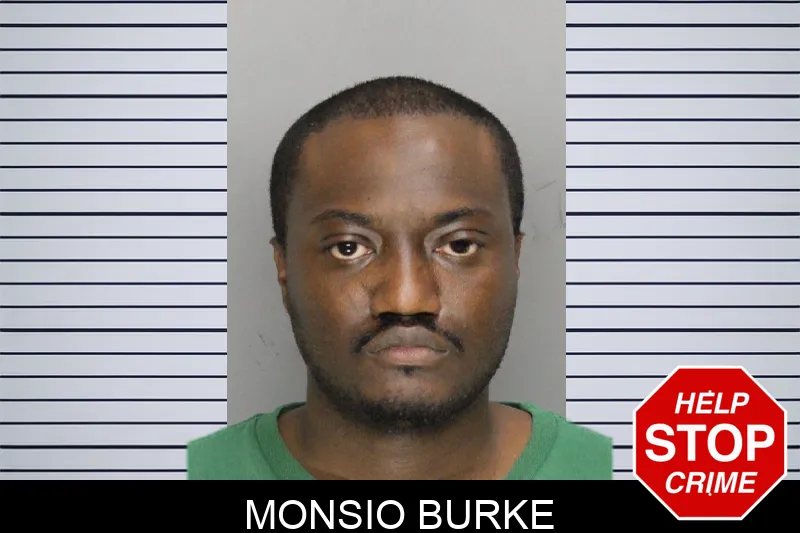 Monsio Burke mugshot