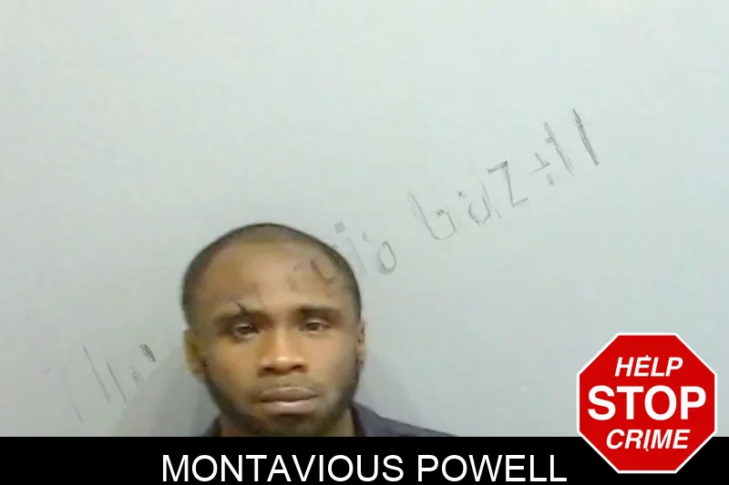 Montavious Powell mugshot