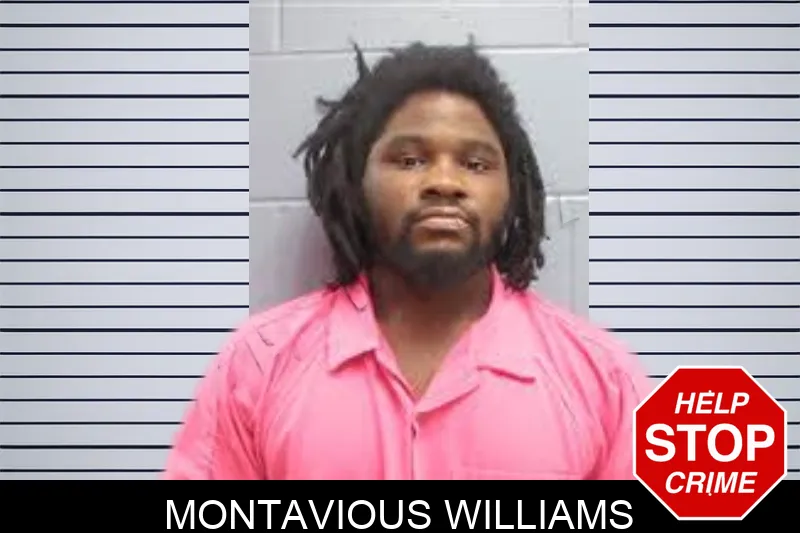 Montavious Williams mugshot
