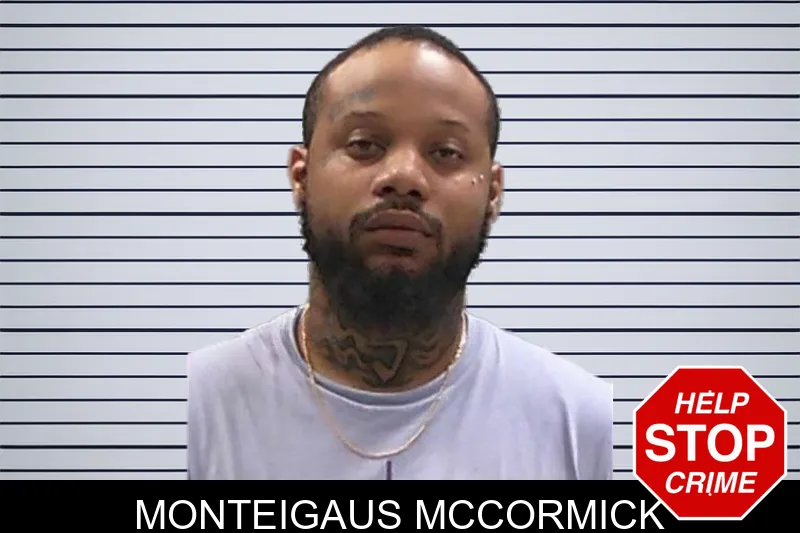 Monteigaus McCormick mugshot