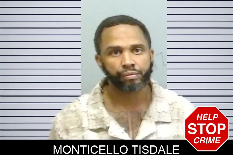 Monticello Tisdale mugshot