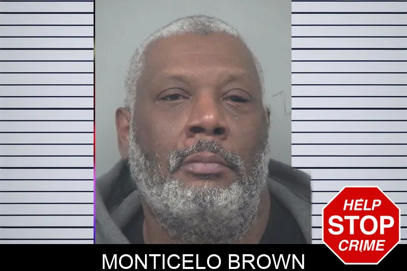 Monticelo Brown mugshot