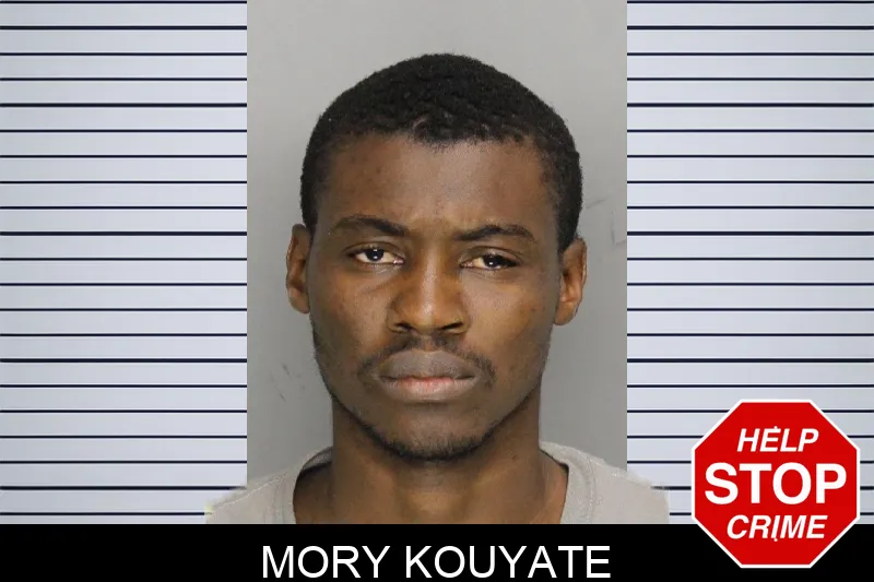 Mory Kouyate mugshot