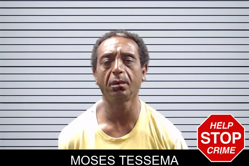 Moses Tessema mugshot