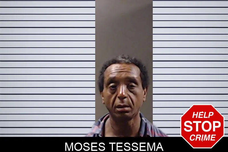 Moses Tessema mugshot
