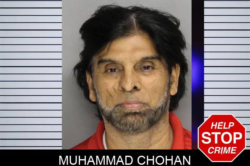 Muhammad Chohan mugshot