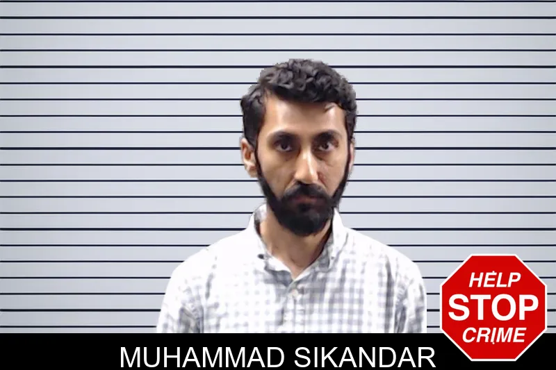 Muhammad Sikandar mugshot